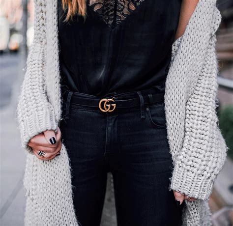 gucci marmont belt outfit